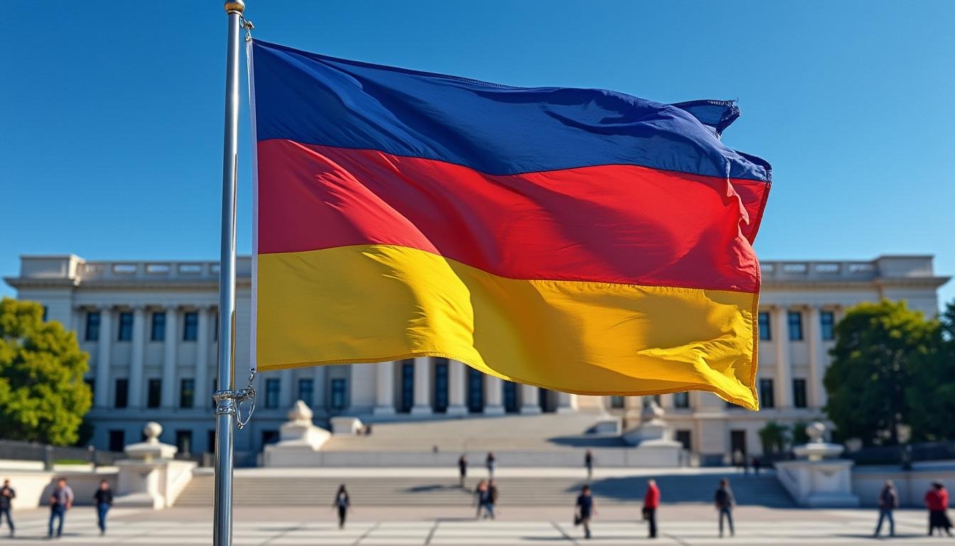 découvrez la signification et l'histoire du drapeau bleu, jaune et rouge, symbole tricolore riche en histoire et en valeurs.