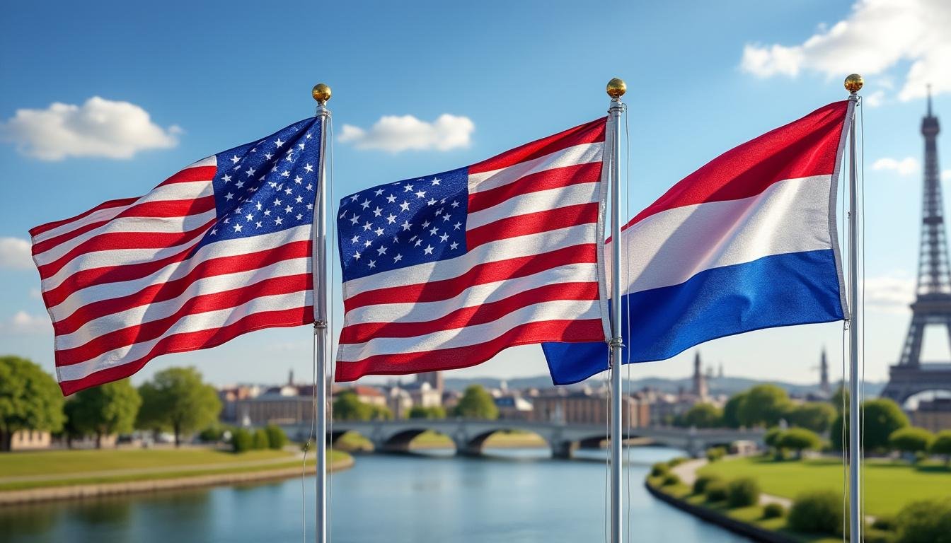 découvrez la signification et l'histoire des drapeaux rouge, blanc et bleu, symboles forts de nombreuses nations et cultures à travers le monde.